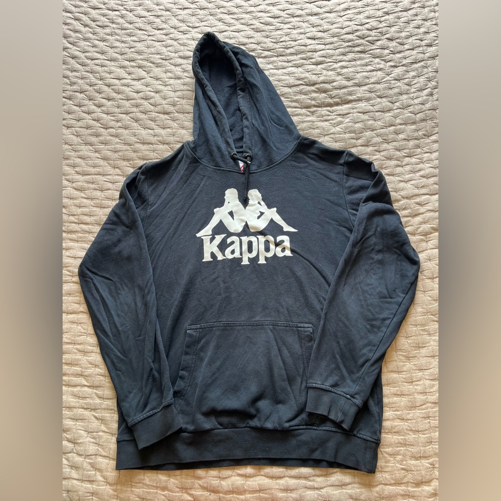 Kappa Men's Black Hoodie Size Large